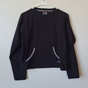 The North Face Womans Black Fleece Pullover Sweater Size Medium